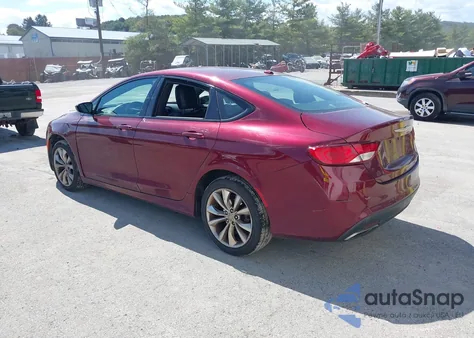 2015 Chrysler 200 S из США, поврежденный, VIN 1C3CCCBB9FN662678